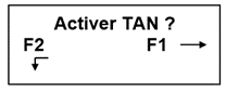 Activer TAN