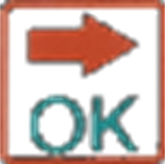 Flèche rouge ok
