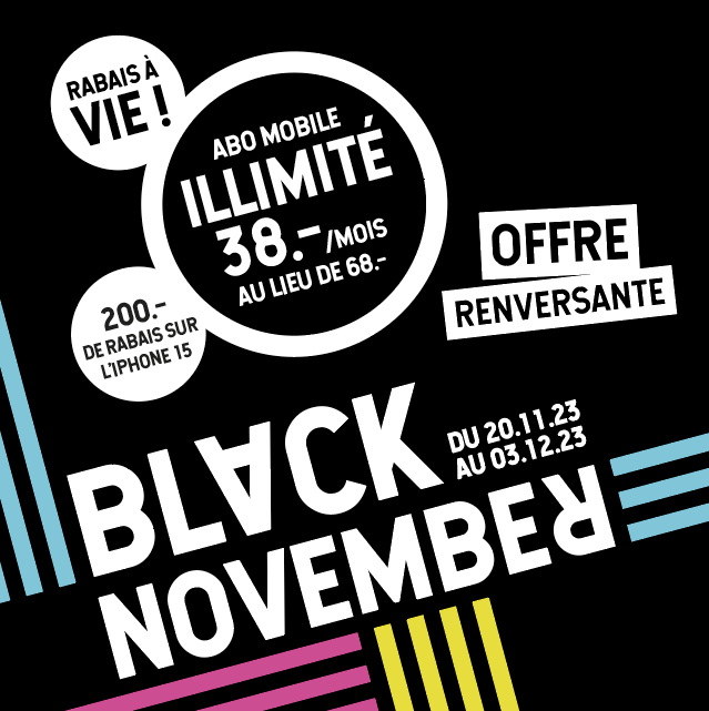 Black November Abo mobile illimité