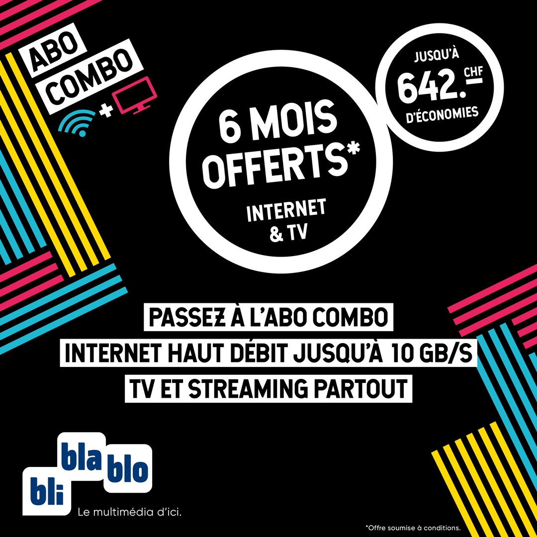 6 mois offerts sur votre abonnement TV & Internet