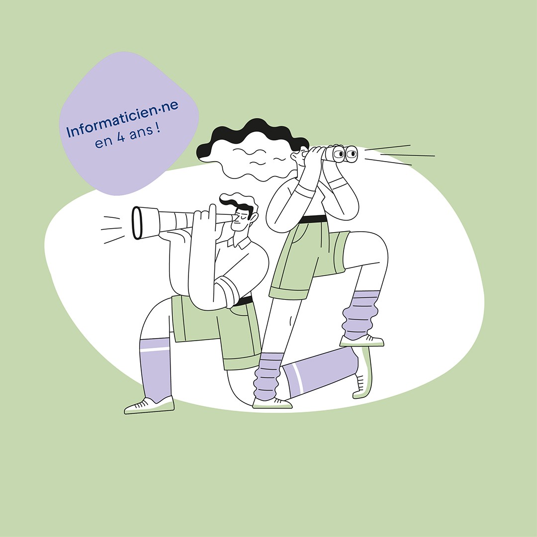 Illustration informaticien