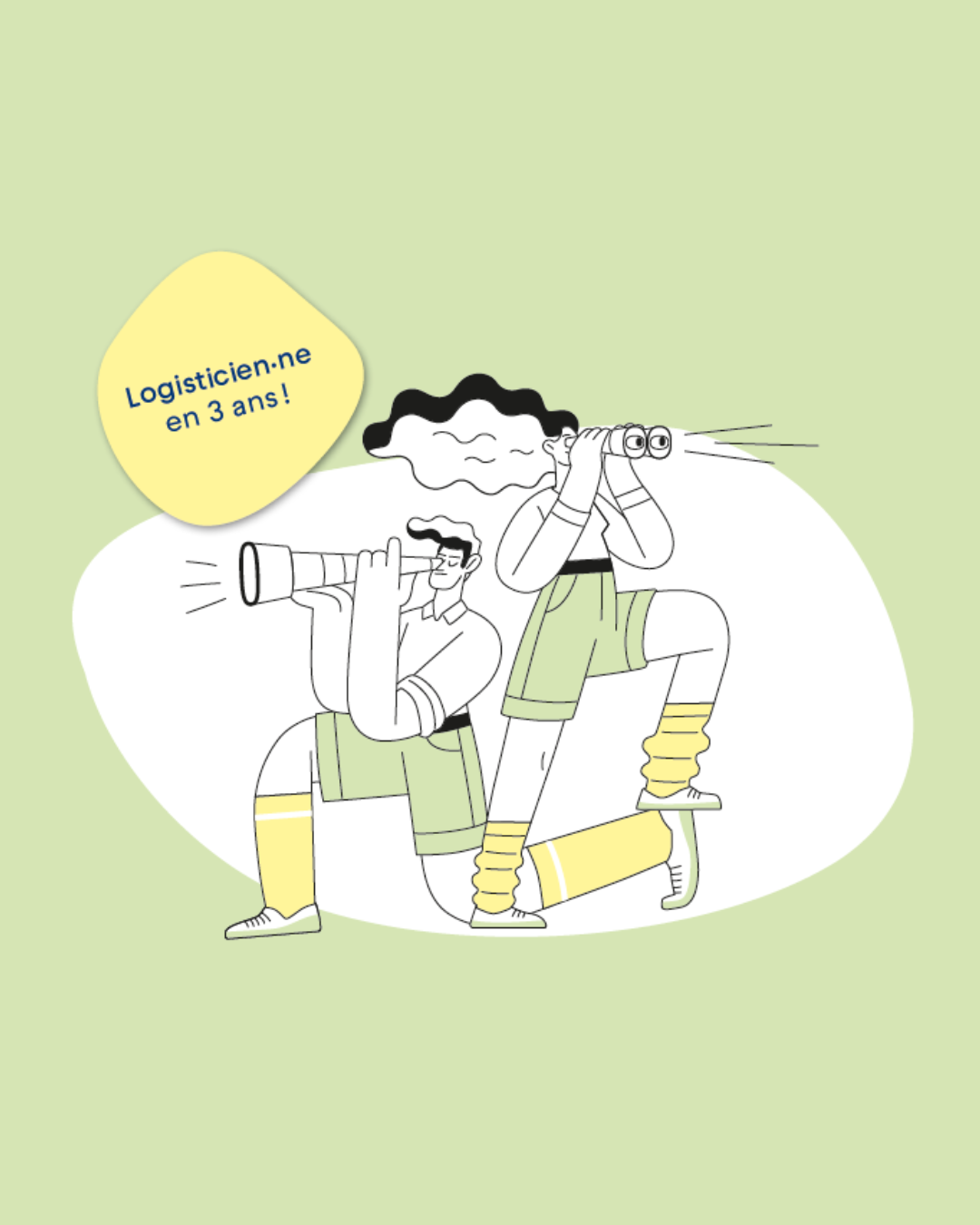 Illustration logisticien