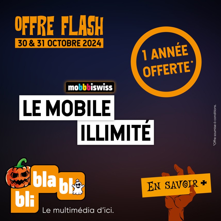 Offre flash halloween