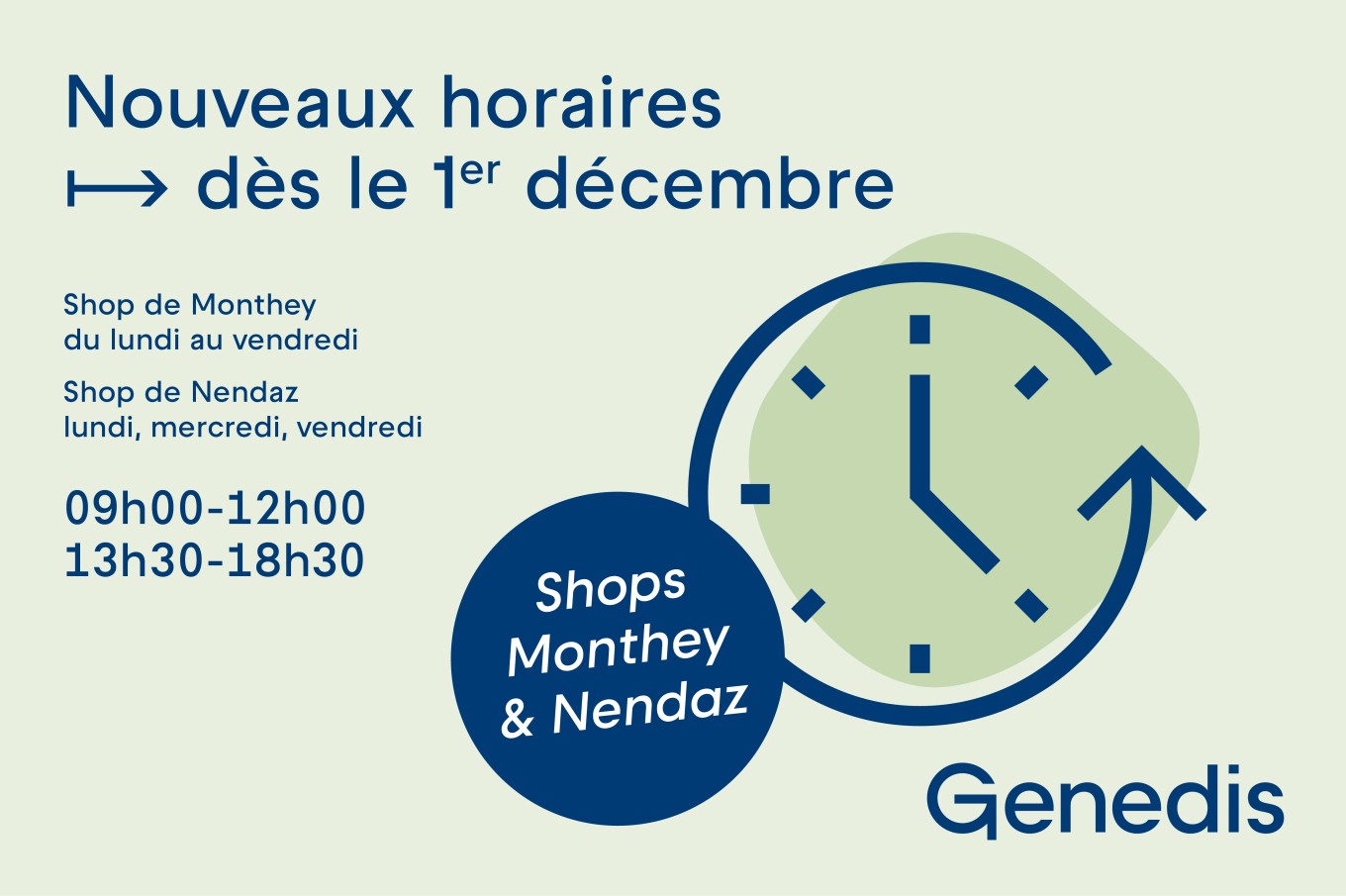 changements horaires
